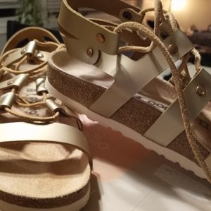 Size 40 (ladies 9) Papillio Lace-Up Sandal